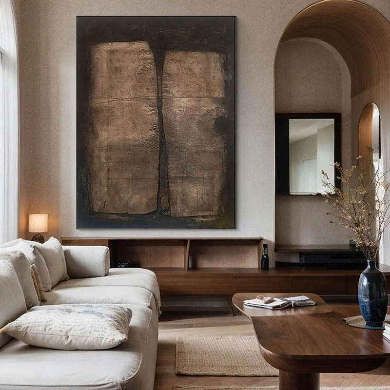 Handmade 3D Oil Painting with Rich Artistic Content Vivid Color Palette Layered Brushwork Techniques Showcasing Abstract Textures Oil Painting3