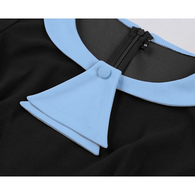 Elegant Vintage 1950s Midi Dress Fit and Flare Fancy Dress Women's Christmas Carnival Valentine's Day Party Casual Adults Dress Spring & Summer4