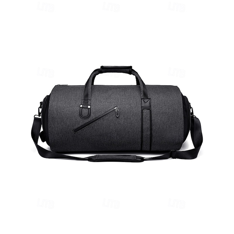 Men's Large Capacity Suit Duffel Bag - Multi-compartment Travel Gym Bag with Shoe Pocket, Suit Organizer and Hand Strap for Business Trips, Weekend Getaways and Formal Events4