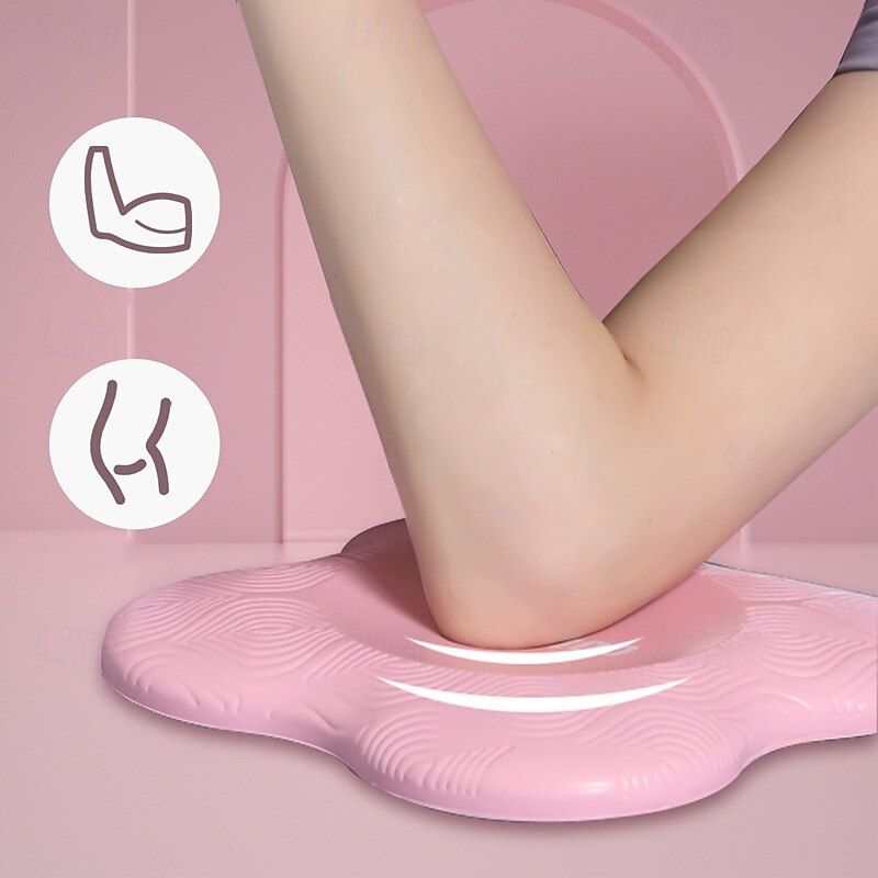 Exercise Yoga Mat 2 cm Durable TPE Maintaining balance for Exercise & Fitness Pilates Pink Blue Purple2