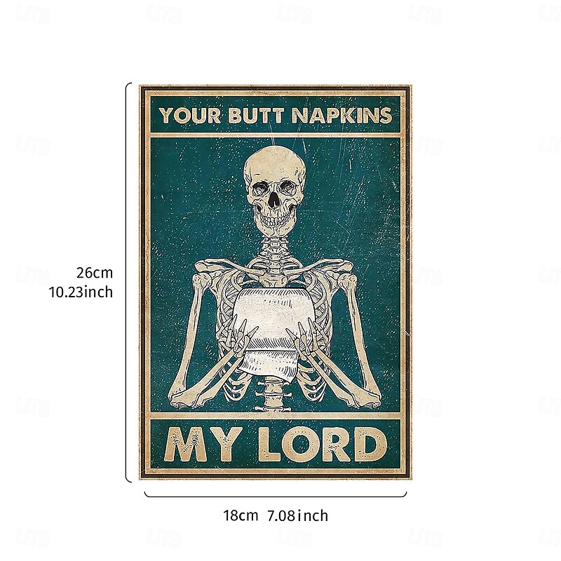 Halloween Skull & Black Cat Illustration Wood Hanging Sign, Halloween Decor Plaque for Home, Party, Store & Seasonal Decorations2