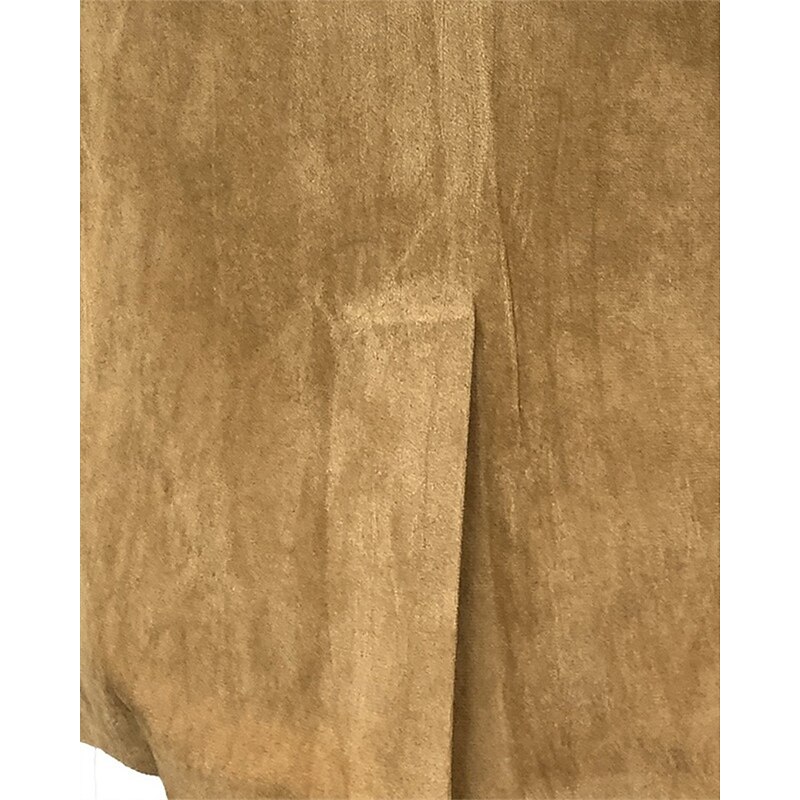 Men's Faux Suede Jacket Faux Suede Blazer Set Business Cocktail Party Wedding Party Fashion Casual Spring Fall Faux Suede Plain Pocket Buttons Comfortable Single Breasted Blazer Navy Blue Brown Green4