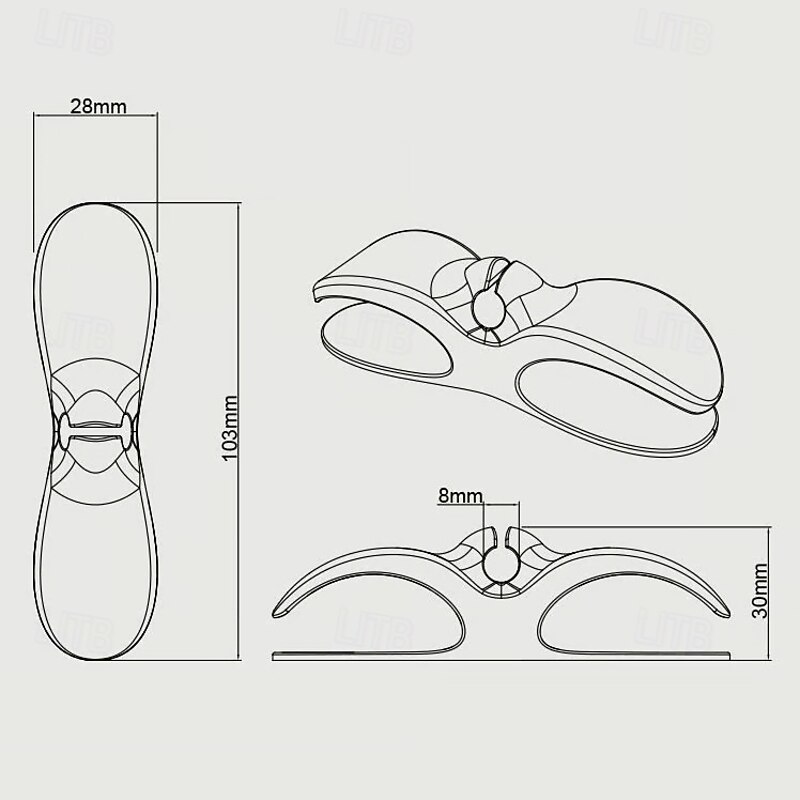 4Pcs Cord Organizer for Kitchen Appliances, Upgraded Cable Winder Holder, Black Cord Wrapper for Mixer, Coffee Maker, Air Fryer and Other Small Appliances4