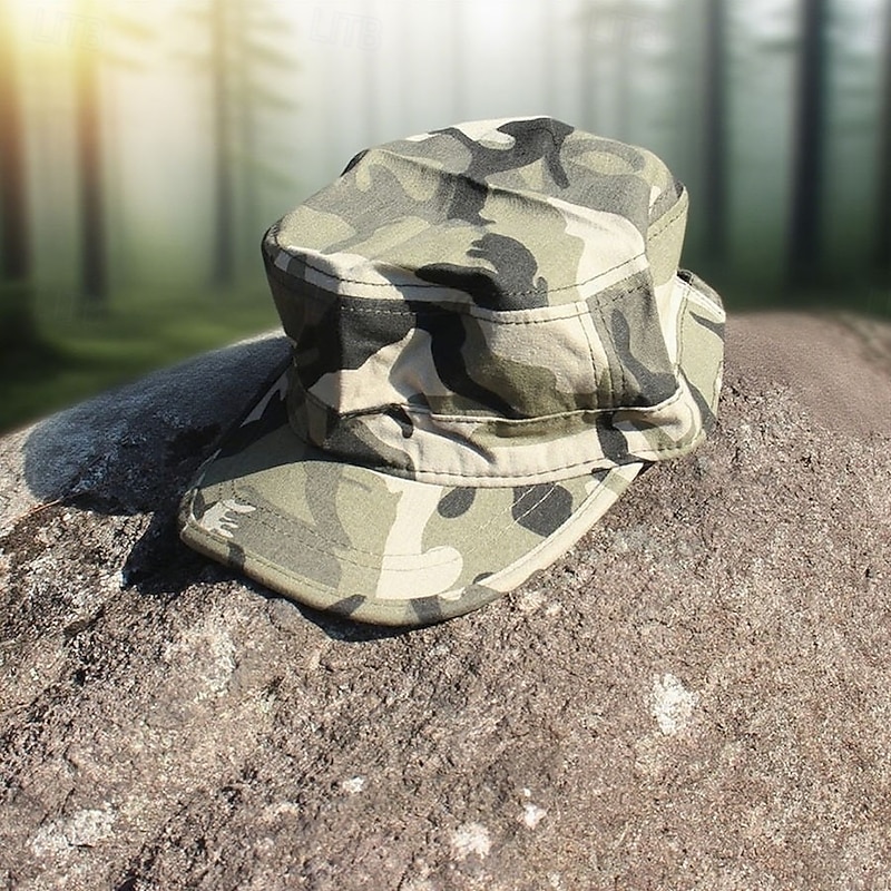 Men's Baseball Cap Sillver Gray Cotton Modern Contemporary Military Outdoor Sports & Outdoor Cycling / Bike Army Outdoor Casual / Daily Convenient2