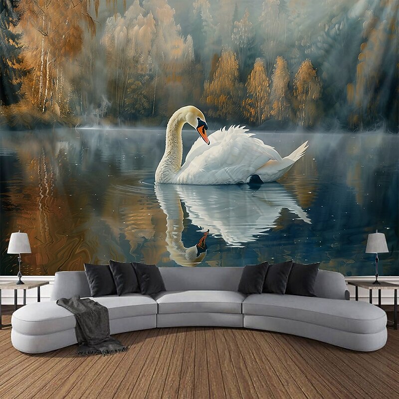Tapestry Blanket Wall Hangings Goose Art Bedroom Living Room Dorm Home Decor2