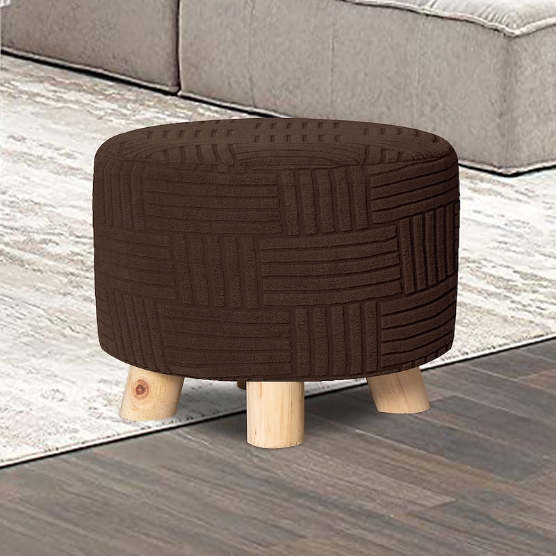 5x5 Grid Round Textured Cushion - Anti-Slip Seat Pad with 3D Bumps, Soft and Stylish Chair Mat for Home or Office3