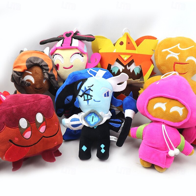 Shadow Milk Cookie Plush Toy 9.8'' Cookie Run Cartoon Game Plush for Game Fans2