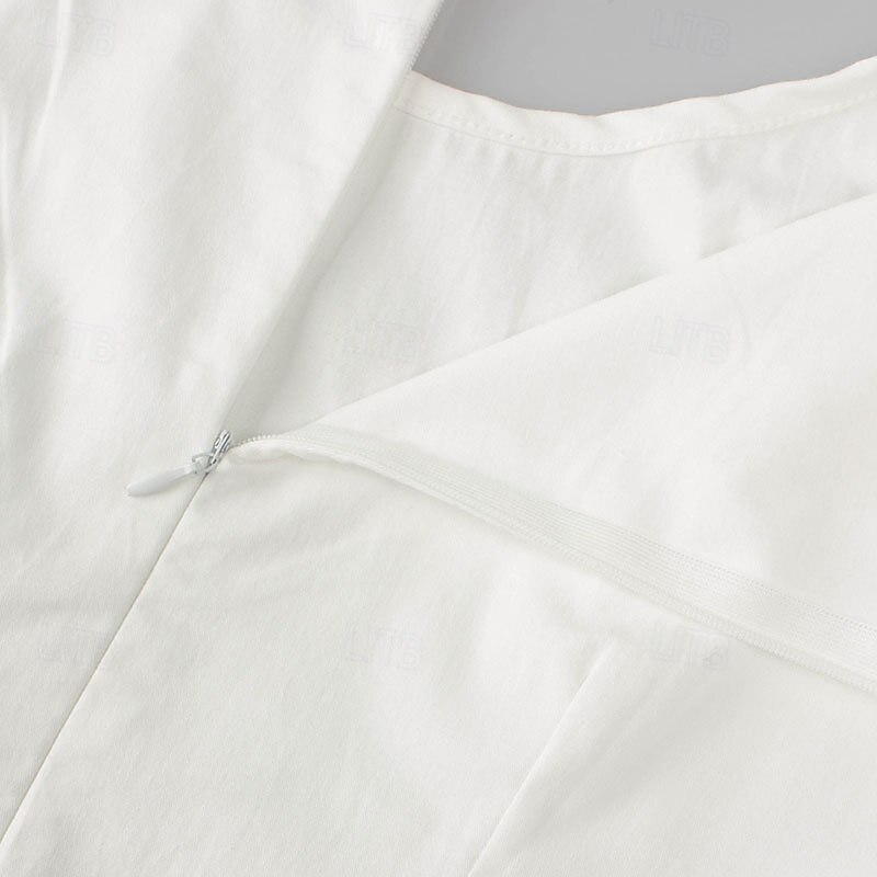 Retro Vintage 1950s Grease Outfits Dress Outfits Poodle Skirts Printing Fancy Dress Women's Carnival Masquerade Performance Party Adults' Dress Belt Scarf4