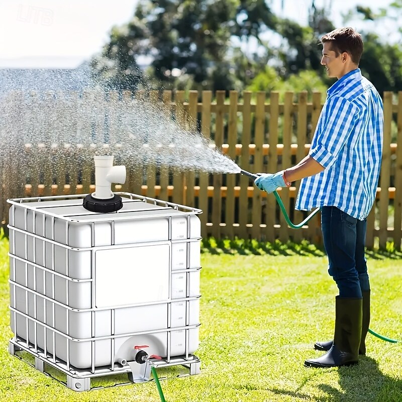 IBC Ton Drum Accessories, Ton Drum Plastic Lid 165mm with Filter Mesh, Ton Drum Top Lid, Ton Drum Filter4