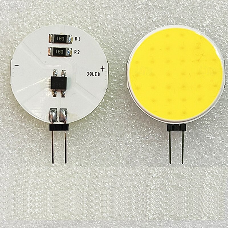 G4 COB LED Chip Bulb DC12V 3W LED Light White Warm White for Marine RV Wall Lamp Camper Trailer Lighting 5pcs2