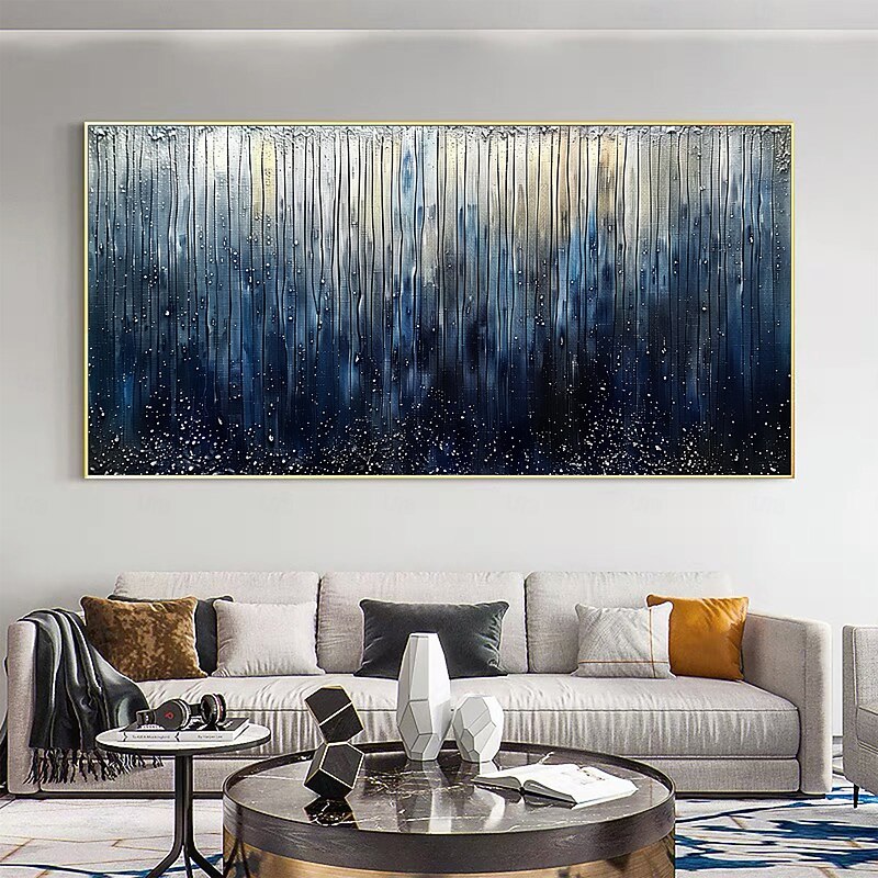 Handmade Original Minimalism Art Oil Painting On Canvas Abstract Wall Art for Home Decor With Stretched Frame Without Inner Frame Painting2