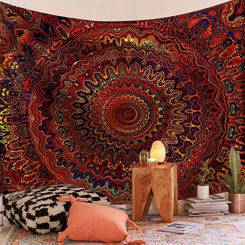 Tapestry Blanket Wall Hangings Mandala Vintage Ethnic Bedroom Living Room Dorm Home Decor3