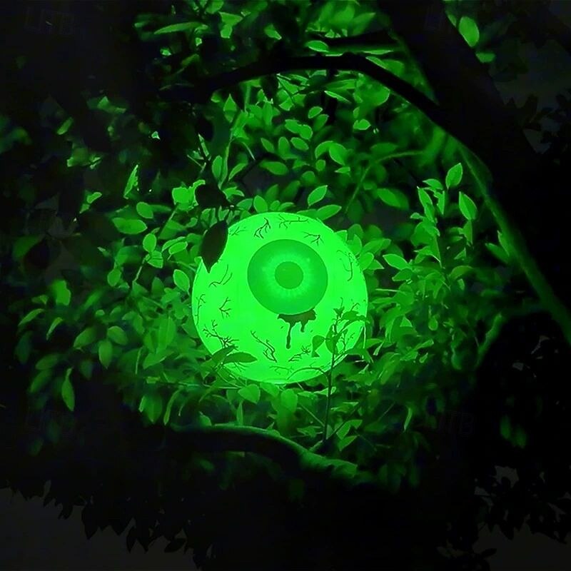 Halloween Party Horror Eyeball Light Atmosphere Decoration Courtyard Ornaments Props LED Colored Lights Glowing Inflatable Eyeball4