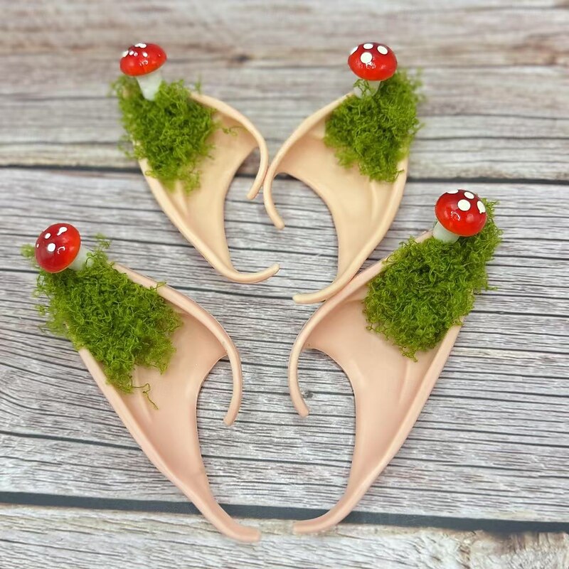 Elf Halloween Ear Cuffs Fantasy Kid's Adults' Women's Girls' Halloween Carnival Performance Party Easy Halloween Costumes Dress Up2