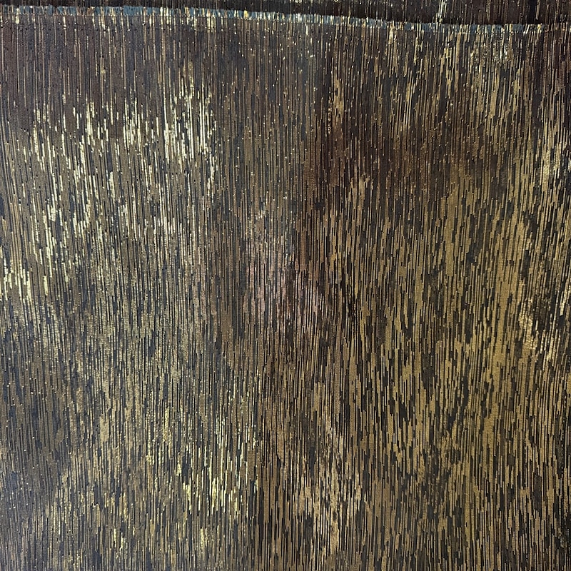 Black Gold A-Line Evening Gown Elegant Dress Formal Wedding Floor Length Sleeveless One Shoulder Pocket Pinstripe with Floral Print 20254