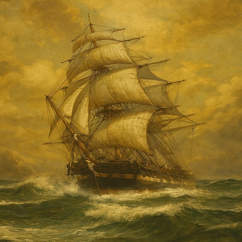 Men's Ship Hoodie Sweatshirt Stylish Vintage Retro Hooded Streetwear Yellow Green Drawstring Fall Winter Designer2