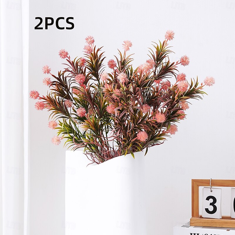 2/6 pcs Artificial Fall Hydrangea Flowers, Realistic Faux Bouquet with Lifelike Texture, Maintenance-Free, Perfect for Home Decor, Wedding, Party, Outdoor Garden, Holiday Ambiance, and DIY Floral Arrangements3