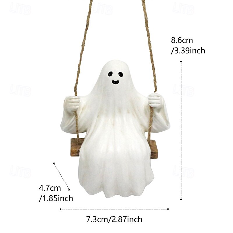 1 PCS Adorable Swing Car Charm Rearview Mirror Hanging Ornament for Halloween & Christmas Decor Perfect Gift Idea3