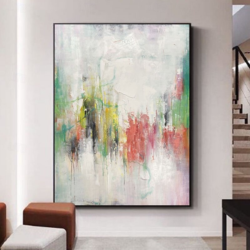 High Quality Hand-Painted Oil Painting Pop Panel Wall Art Poster Modern Abstract Canvas Picture For Home Aesthetic Room Decor No Frame4