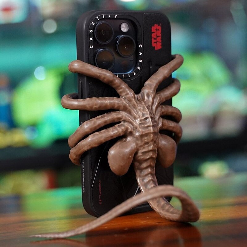 Phone Holder Alien Romulus Phone Holder Shape Design Creative Design Multi-Functional Stable Support Gifts