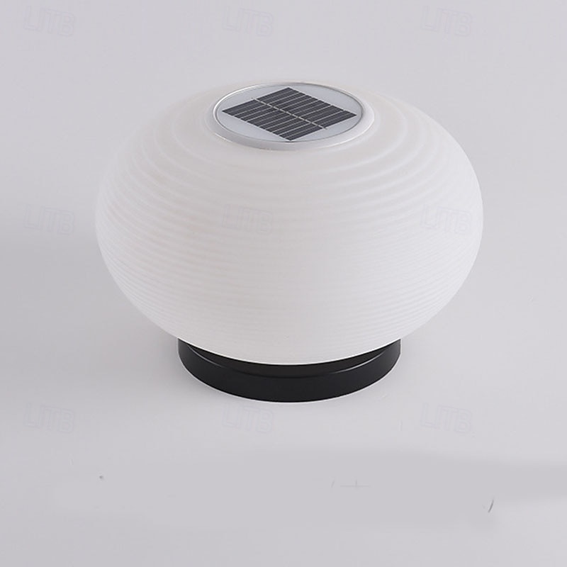 LED Outdoor Solor Post Lights 23cm Nordic Style Outdoor Column Lights Fence Post Cap Lights Waterproof IP54 for Deck Suitable for Door Stone Pillars Garden lamp Post4