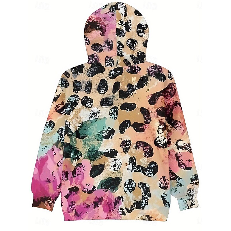 Women's 3D Print Vintage Boho Hoodie Patchwork Hoodie Sweatshirt Floral s Floral Graphic Vintage Retro Casual Long Sleeve Hooded Regular Tops Street Casual Black Blue Orange Brown Khaki Fall Winter4