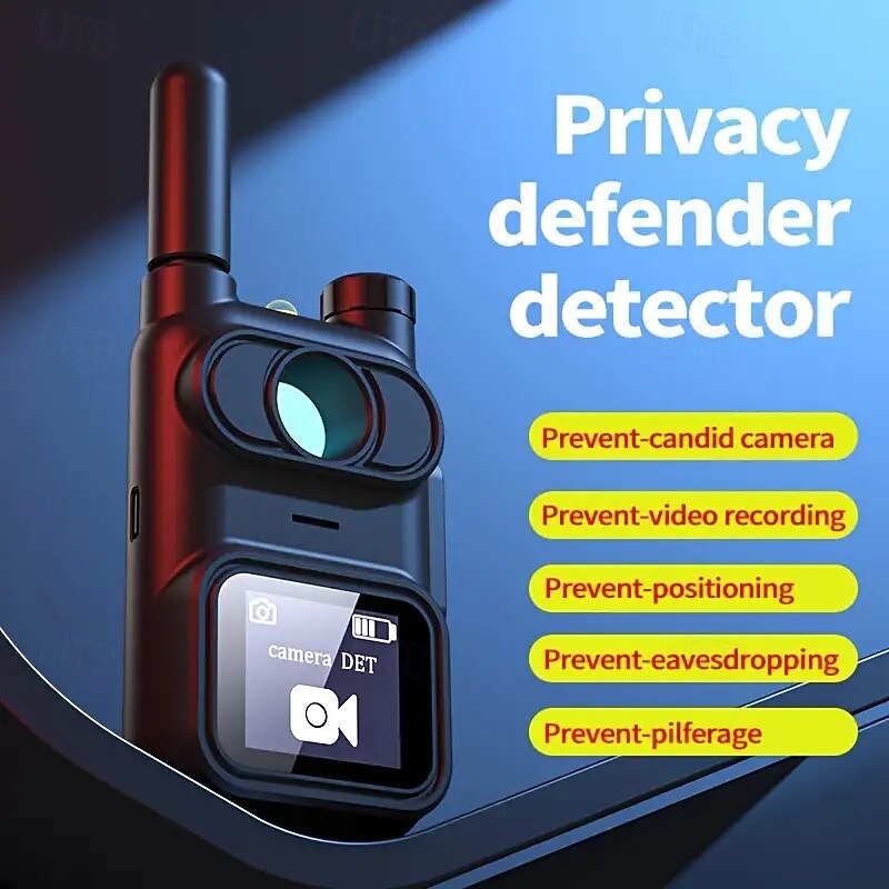 Camera Detector With Oled Screen New Multifunctional Invisible Camera Detector And Bug Detector Gps Invisible Camera Detector Rf Signal Scanner Camera Detector For Hotels Homes Offices Etc.2