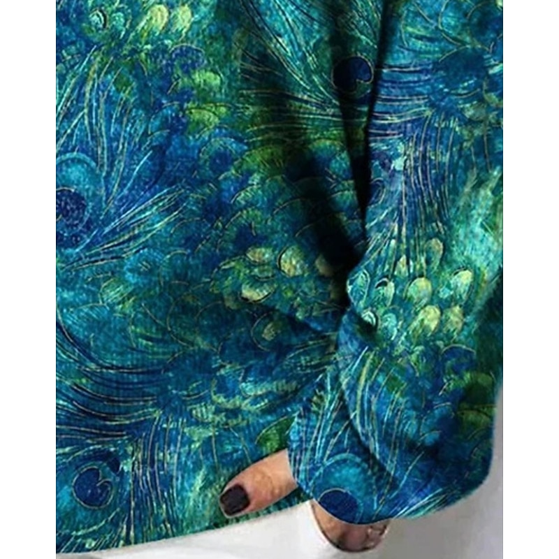 Women's Sweater Fashion Color Block Ribbed V Neck Knitted Long Sleeve Regular Tops Knit Holiday Going out Weekend Green Winter3