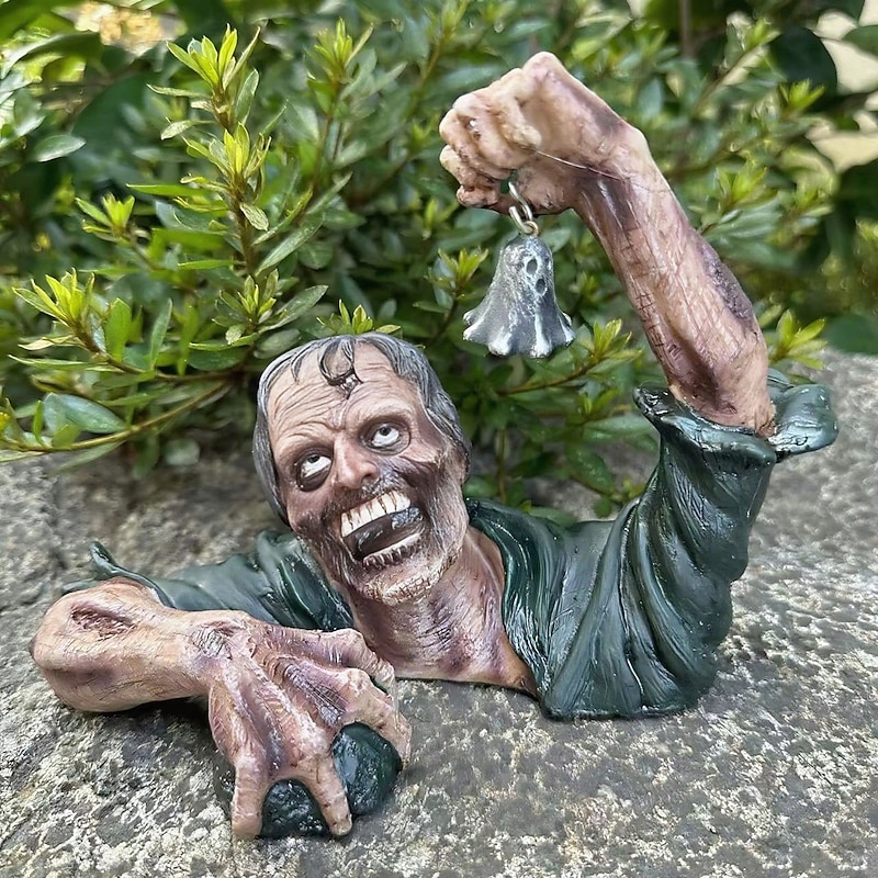 New Halloween Zombie Ornament Garden Decorative Item High-end Niche Resin Craft3