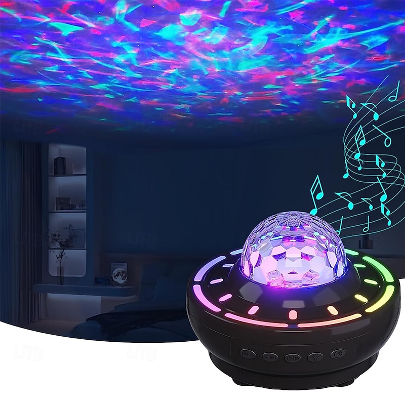 Galaxy Projector for Bedroom 4 Lighting Modes Galaxy Light Projector with Bluetooth Speaker and Remote USB Powered Kids Night Light Projectors for Home Decor Teen Girl Gifts