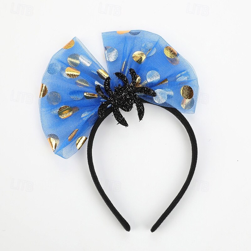 Kids Girls' Hair Accessories Sweet Daily Holiday Floral Bow Black White3