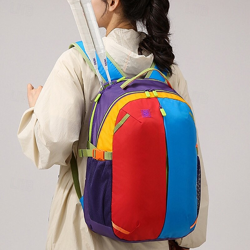 Hiking Backpack Rain Waterproof Outdoor Hiking Climbing Camping Nylon Black Blue Purple