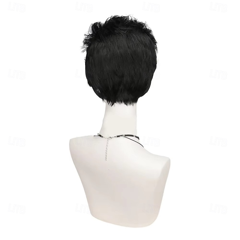 Fantasia Mark Grayson Wigs Hair Cartoon Invincible Disfraz Costume Accessories Adult Men Fantasy Halloween Carnival Party Props3