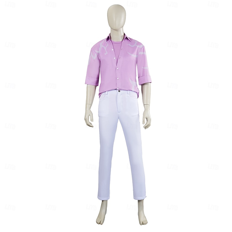 Korean Idol Inspired Pop Star Costume Virtual Idol Movie Cosplay for Men's Adults Halloween Carnival Performance Comic Con Anime Expo