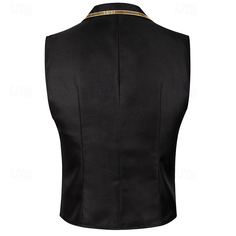 Rococo Victorian Renaissance Vest Prince Nobleman Fancy Dress Men's Halloween Carnival Performance LARP Ren Faire Adults' Vest3