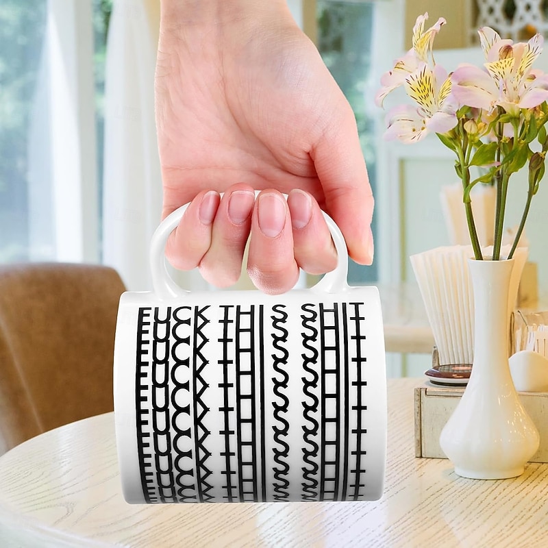 Hidden Message Coffee Mug 12oz Unique Christmas Gift for Work Bestie White Elephant Gifts for Adults Unique Gag Office Prank for Work Coworkers Birthday Christmas3