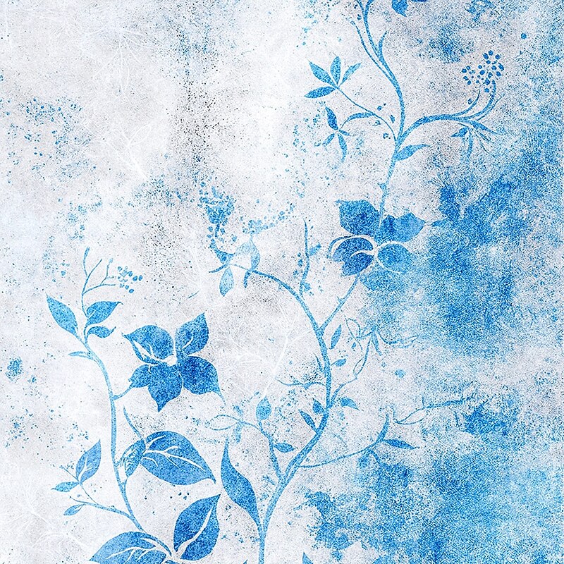 Men's Floral Waffle Polo Shirts Long Sleeve Polo Shirts Collared Shirts Casual Athleisure Daily Wear Buttons Spring Fall Winter Black Blue Green4