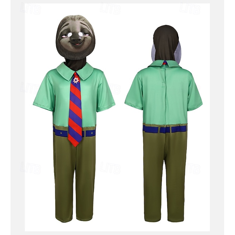 Zootopia Judy Hopps Nick Wilde Outfits Costume Adventure Movie Casual Movie Cosplay for Boys' Girls' Adults Halloween Carnival World Book Day Performance Educational Dress Up School Event Dress Up3