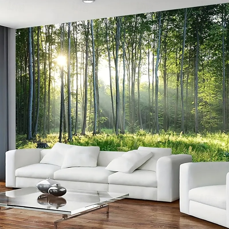 Tapestry Wall Hangings Landscape Forest 3D Bedroom Living Room Dorm Home Decor4