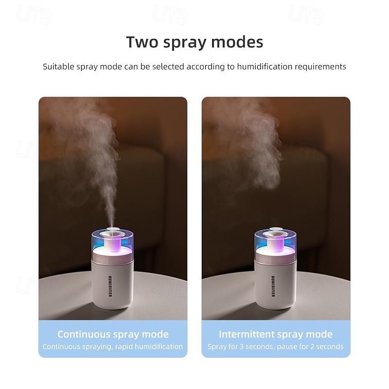 180ML Household Small Humidifier Bedroom Living Room Mute Mini Humidifier Car Heavy Fog Portable Air Sprayer2