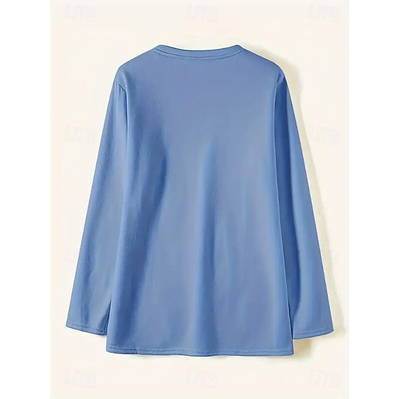 Women's Pullover Sweatshirt Floral Graphic Casual Comfrt Long Sleeve Crew Neck Regular Tops Street Dailywear Print Black Yellow Pink Red Blue Fall Winter2