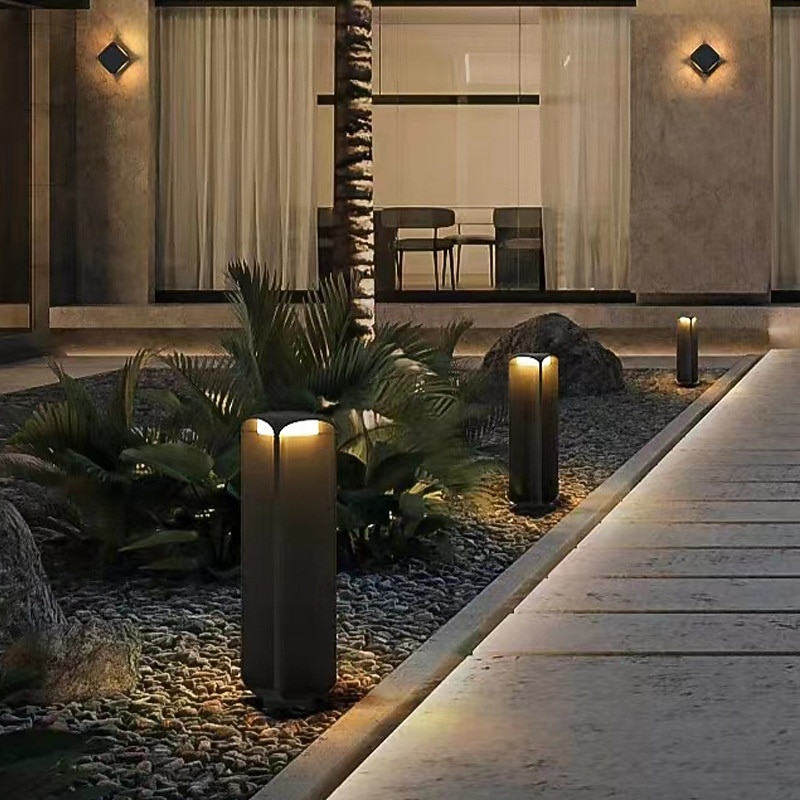 Pathway Lights Outdoor 15*62cm Unique Outdoor Landscape Path Lights with 36 Brighter LEDs, Up to 12 Hrs Outdoor Garden Lights for Yard, Path, Sidewalk, Driveway, Walkway