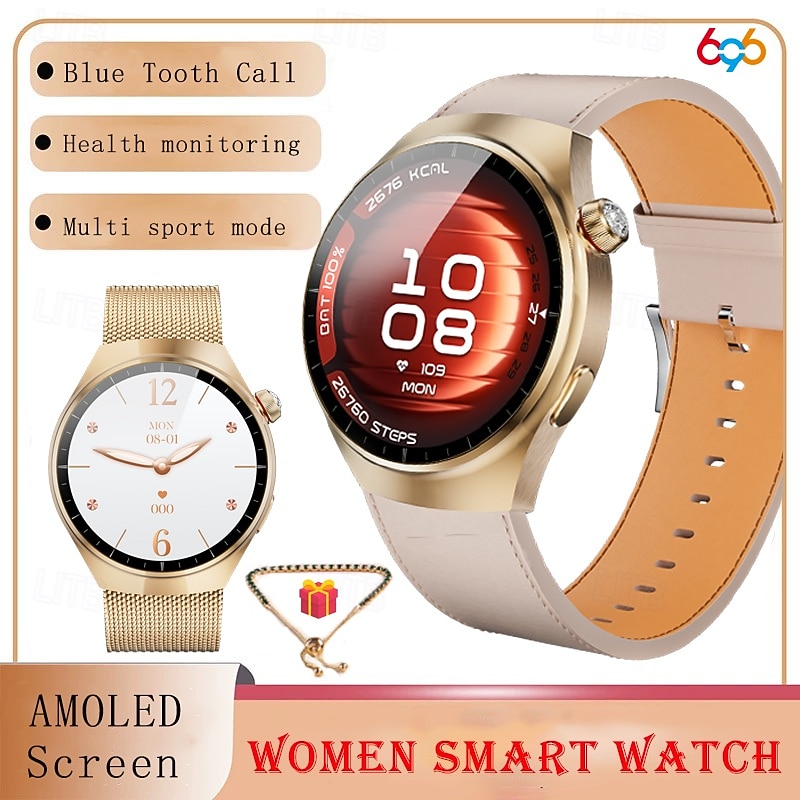 SK7MINI Smart Watch 1.27 inch Smartwatch Fitness Running Watch Bluetooth Pedometer Call Reminder Activity Tracker Compatible with Android iOS Women Men Long Standby Waterproof Media Control IP68 22mm2