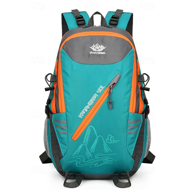 Unisex Water-Repellent Backpack with Reflective Strips – Durable and Spacious Daypack for Hiking, Travel and Daily Use2