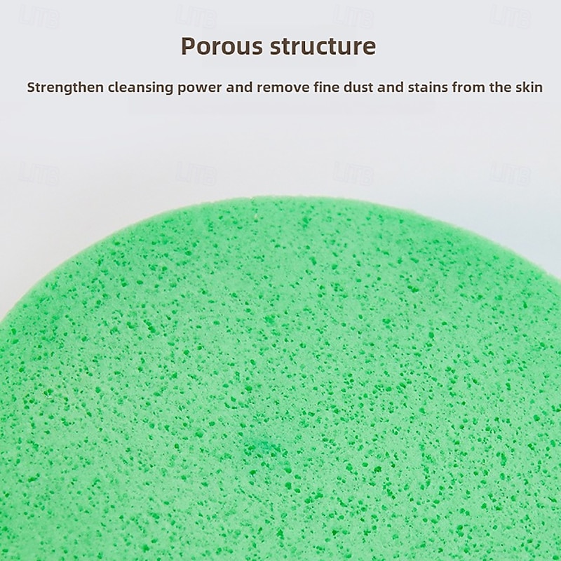 12pcs/pack Facial Cleaning Sponge Compressed PVA Sponge for Face Wash Easy Makeup Removal Pad Portable Clean Puff2