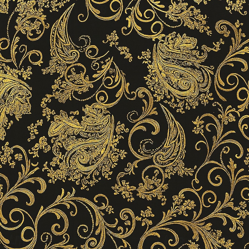 Men's Paisley Floral Print Ethnic Dress Pants Trousers Suit Pants Mid Waist Vintage Retro Casual Holiday Relaxed Fit Flat Front Dress Pants with Side Pockets Spring Fall 3D Print Black White2