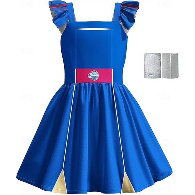 Zombie School Zombies 4 Nova Costume Fancy Dress Cosplay Costume Movie Cosplay for Girls' Kid's Halloween Carnival Performance Halloween3