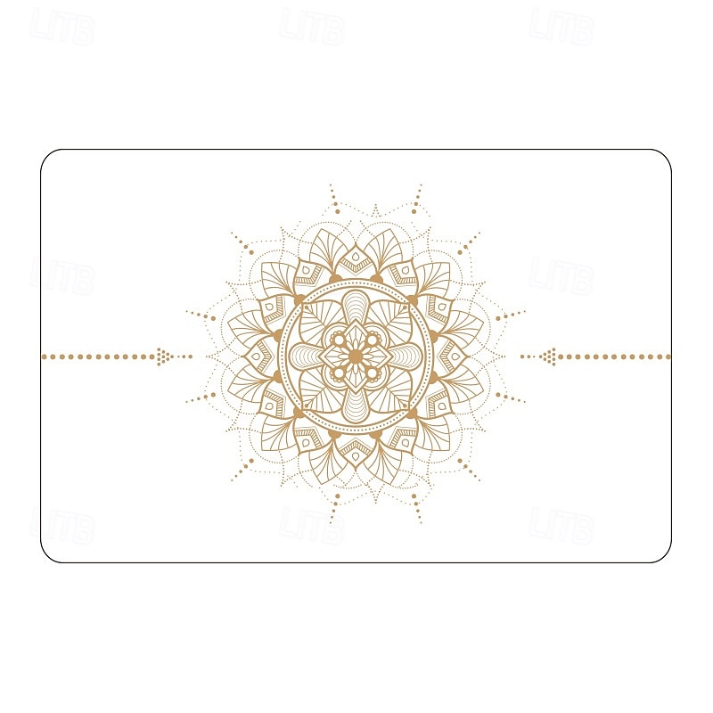 Exercise Yoga Mat 70*0.5 cm Durable PU(Polyurethane) for Exercise & Fitness Pilates White Red Blue4