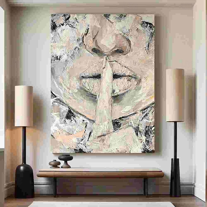 Hand Painted Wall Art Original Portrait Woman Oil Painting On Canvas Custom Vintage Female Painting Living Room Wall Decor Modern Wall Art Home Decoration Decor ready to hang or canvas