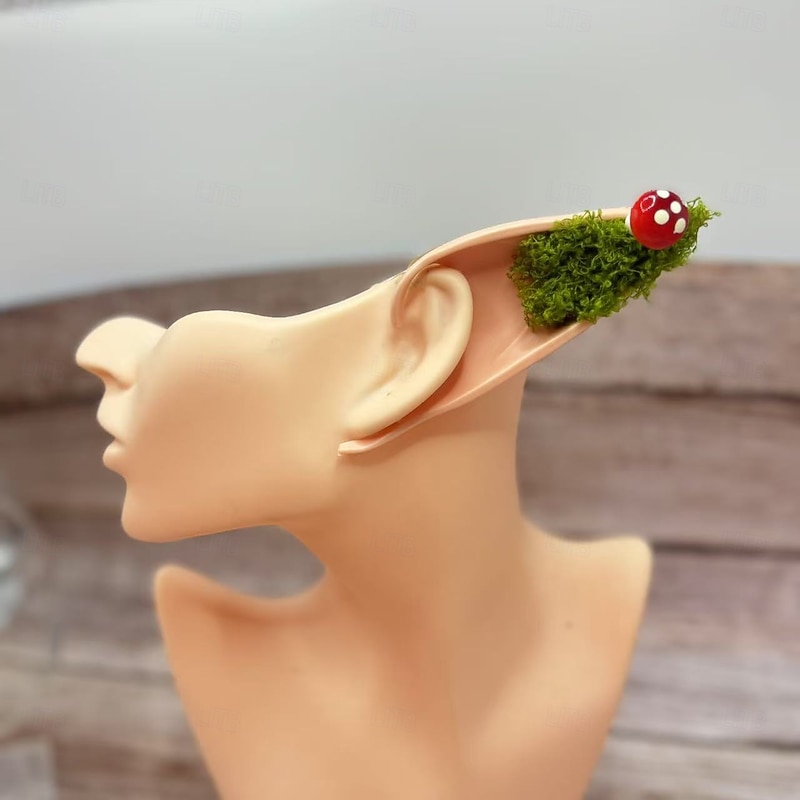 Elf Halloween Ear Cuffs Fantasy Kid's Adults' Women's Girls' Halloween Carnival Performance Party Easy Halloween Costumes Dress Up